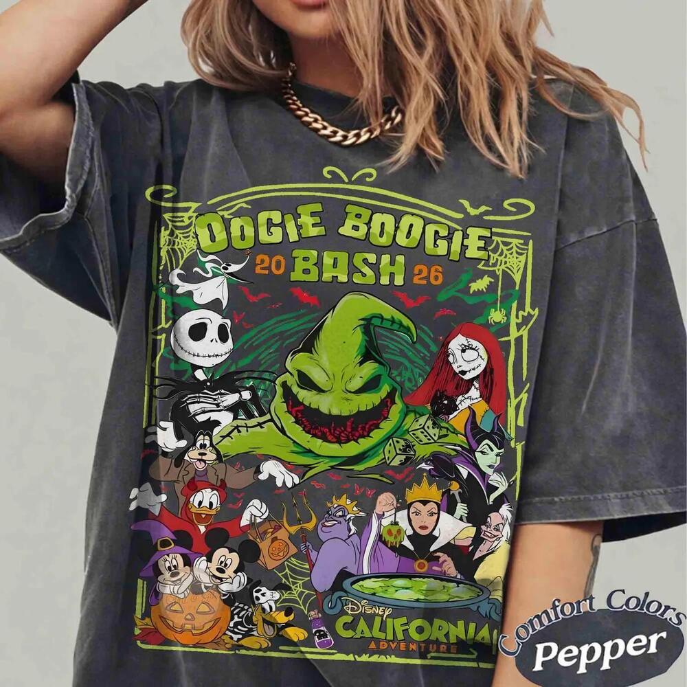 Retro Oogie Boogie Bash 2026 Halloween Shirt